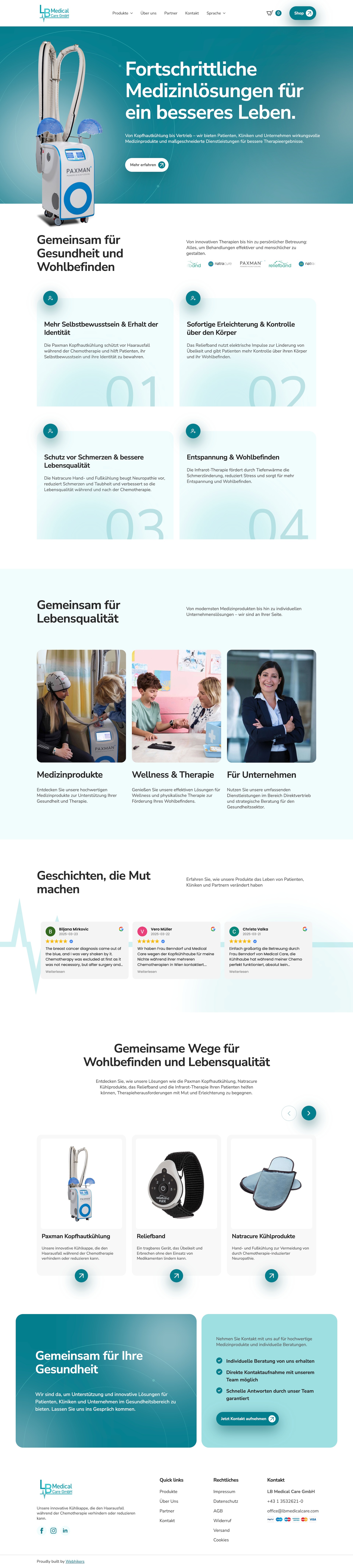 LB Medical Care Website